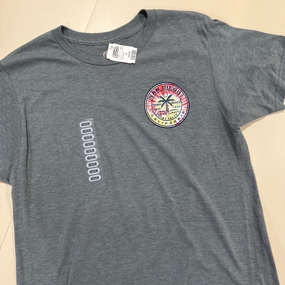 NWT - Blue 84 - San Diego Coronado Beach Tshirt - Size Medium